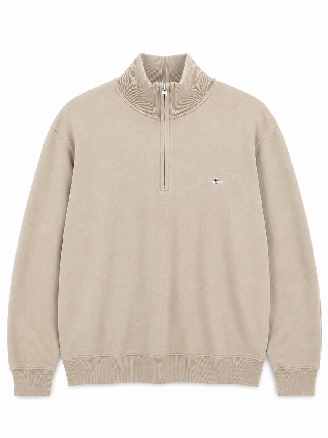 GA.T HALF ZIP KNIT