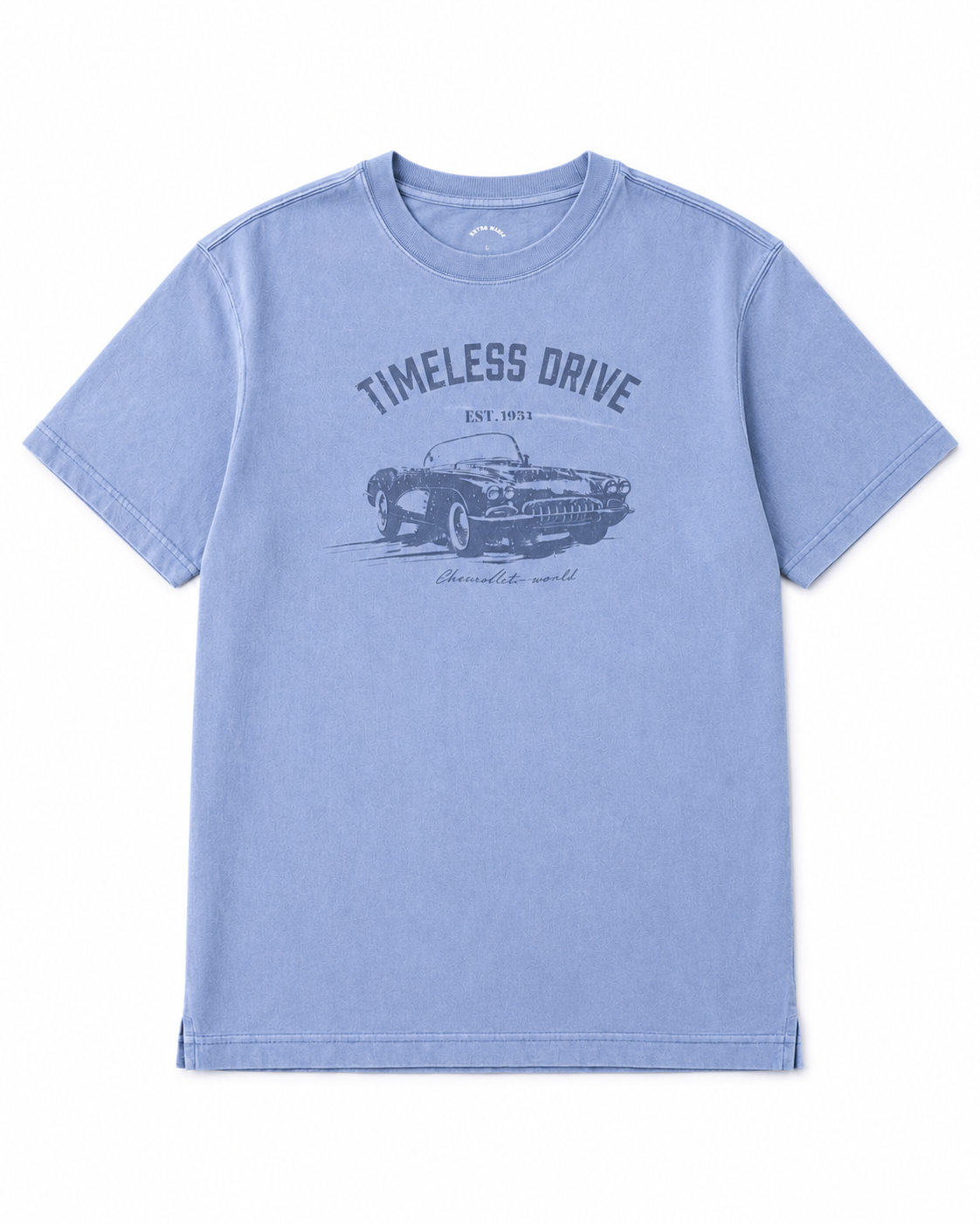 GO GARMENT DYED GRAPHIC T SHIRT