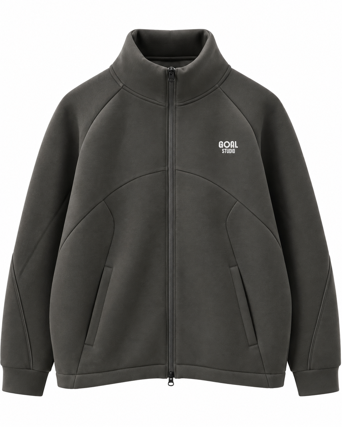 GOAL ICONIC PANELED TRACK ZIP-UP
