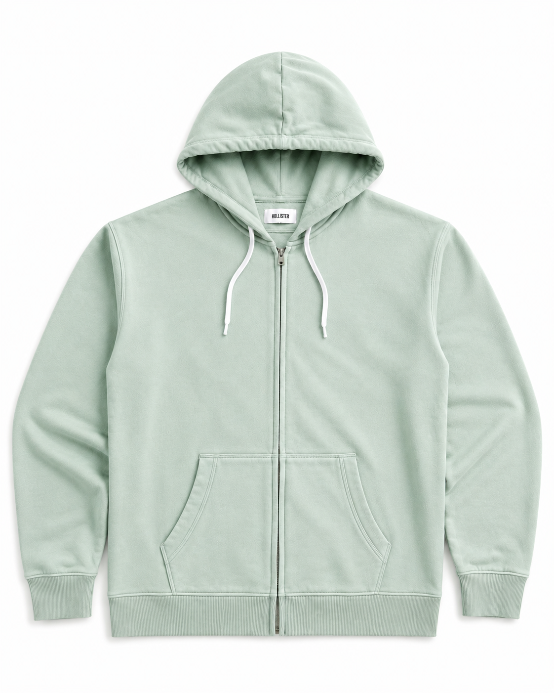 HOLLIS BASSIC FULL ZIP HOODIE