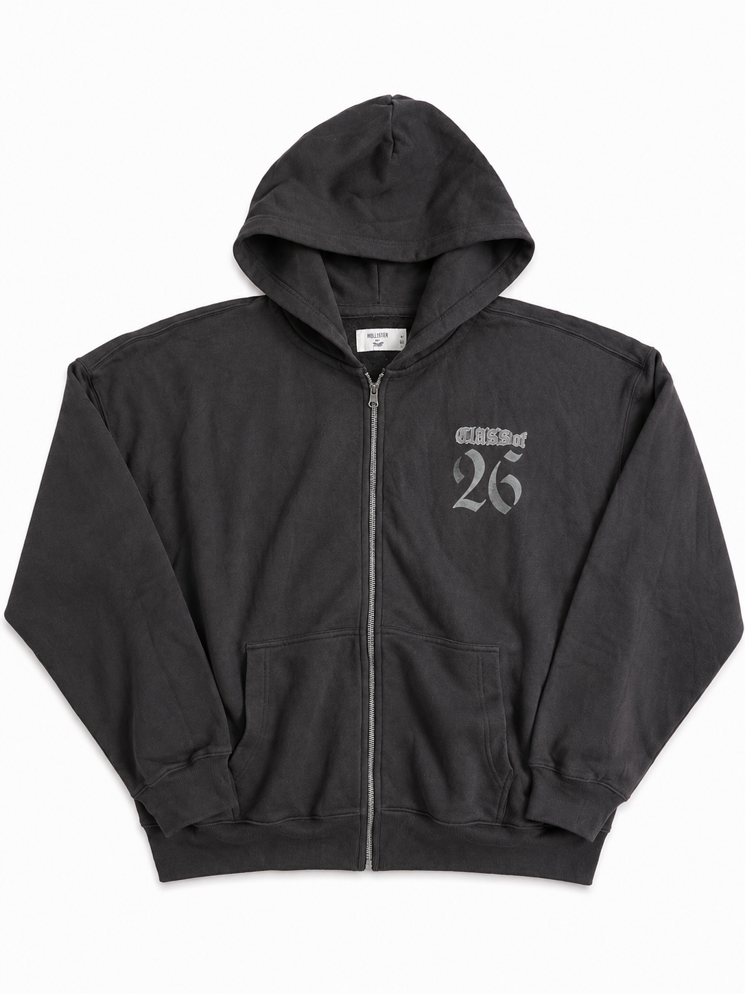 HOLLIS PRINT 26 FLEECE FULL ZIP HOODIE