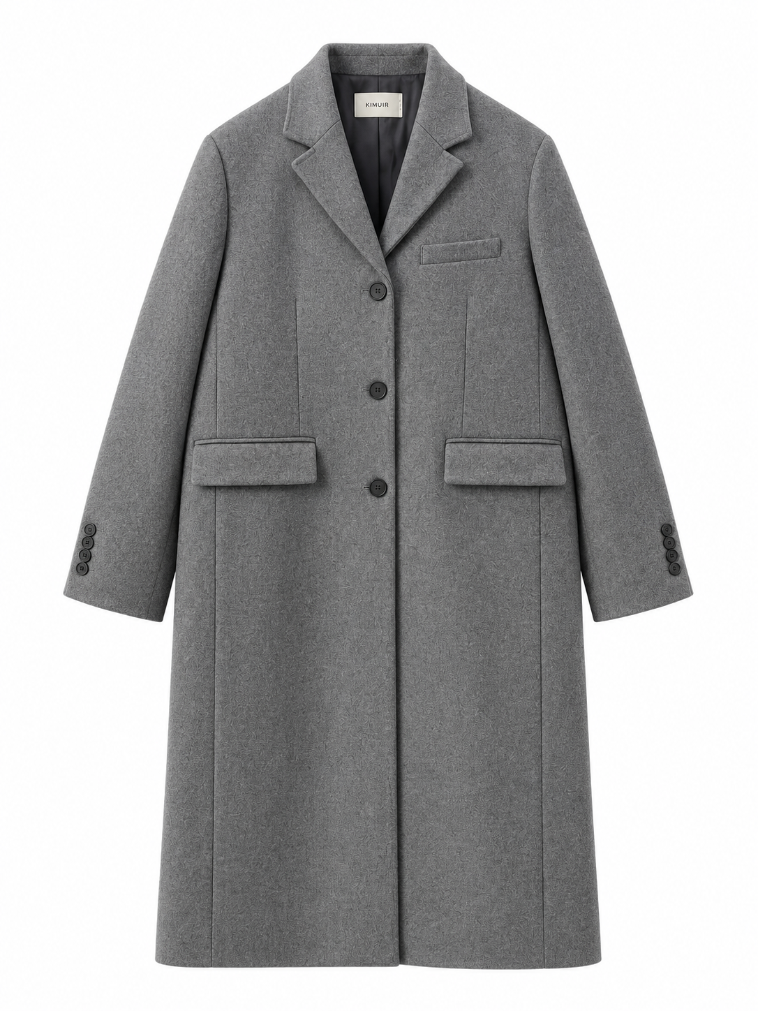KIIMUI BASSIC LONG COACH - GREY