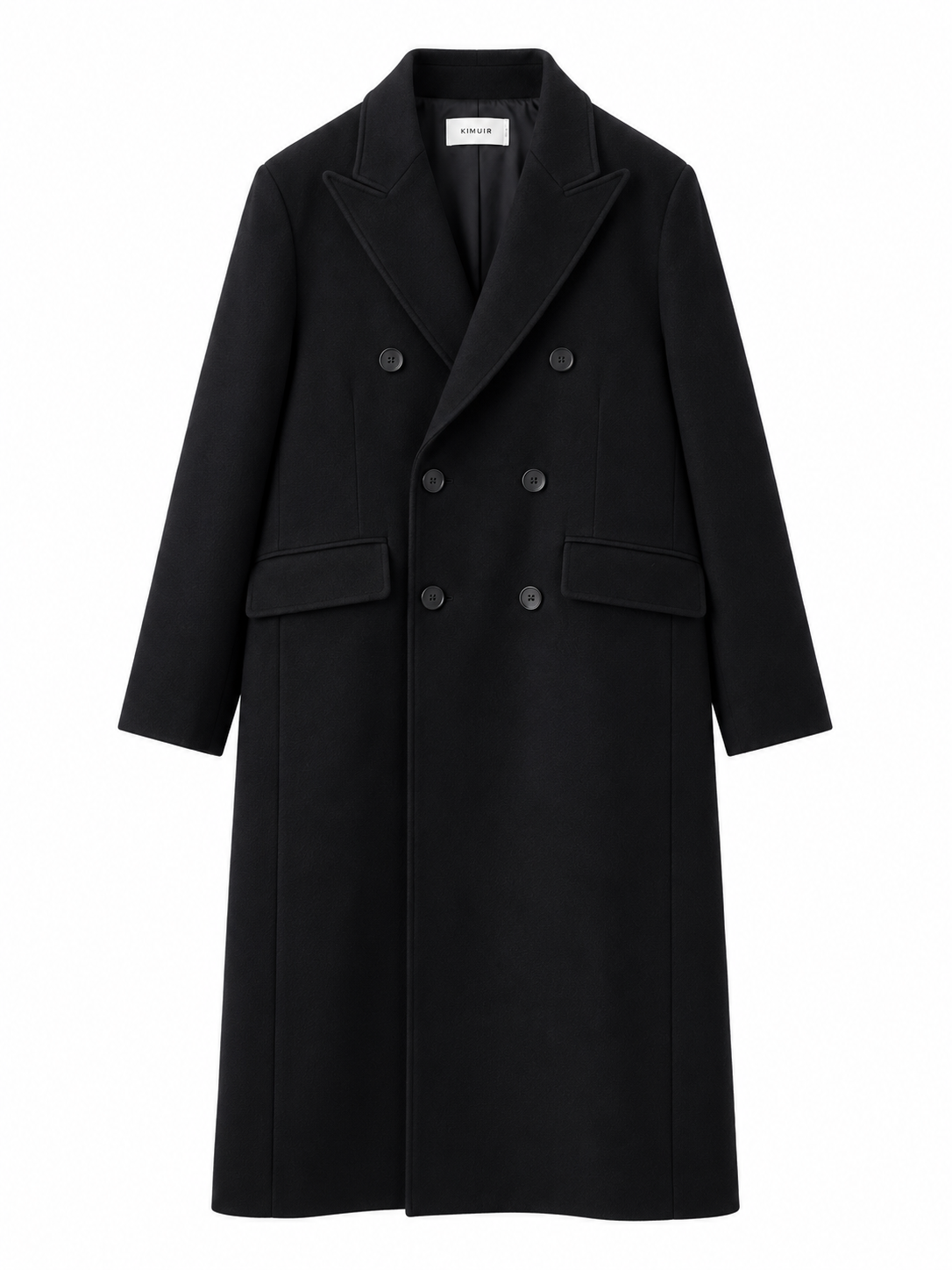 KIIMUI DOUBLE BUTTON LONG COACH