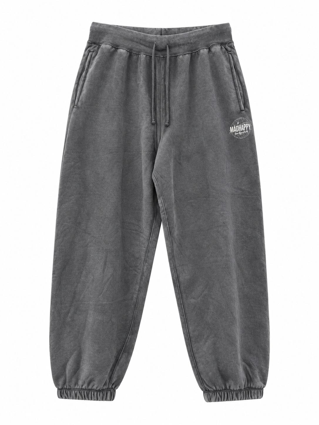 MAD PRINT LOGO JOGGER PANTS - B