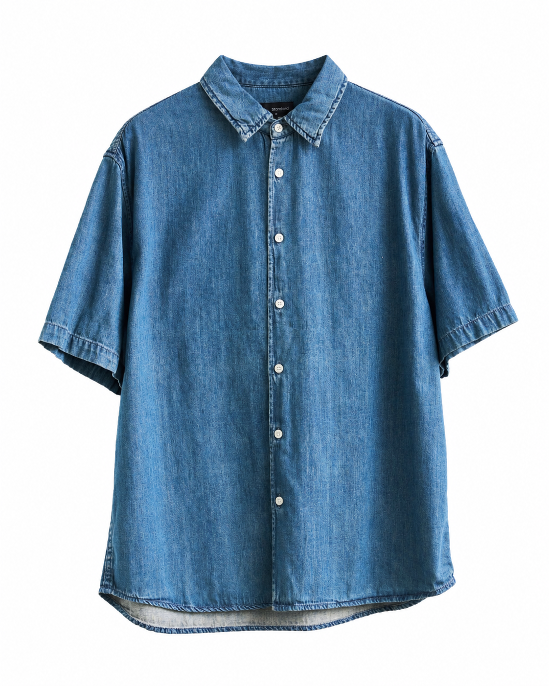 MS RELAXED SHORT - SLEEVE DENIM SHIRT