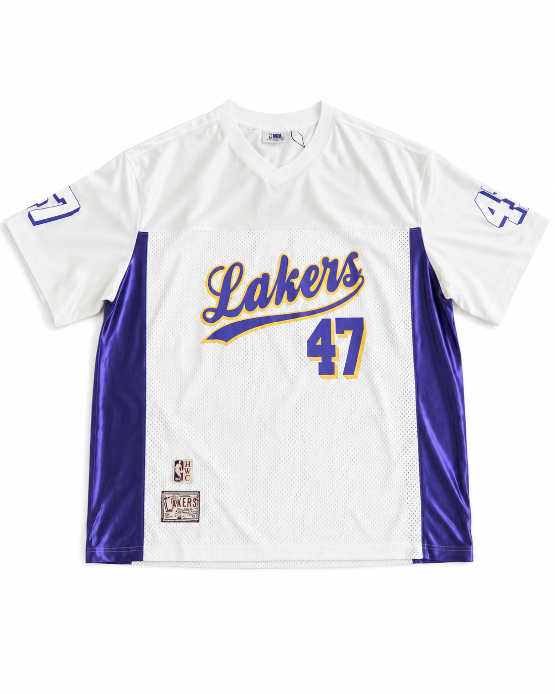 NB. A LAKERS 47 TAG MESH JERSEY
