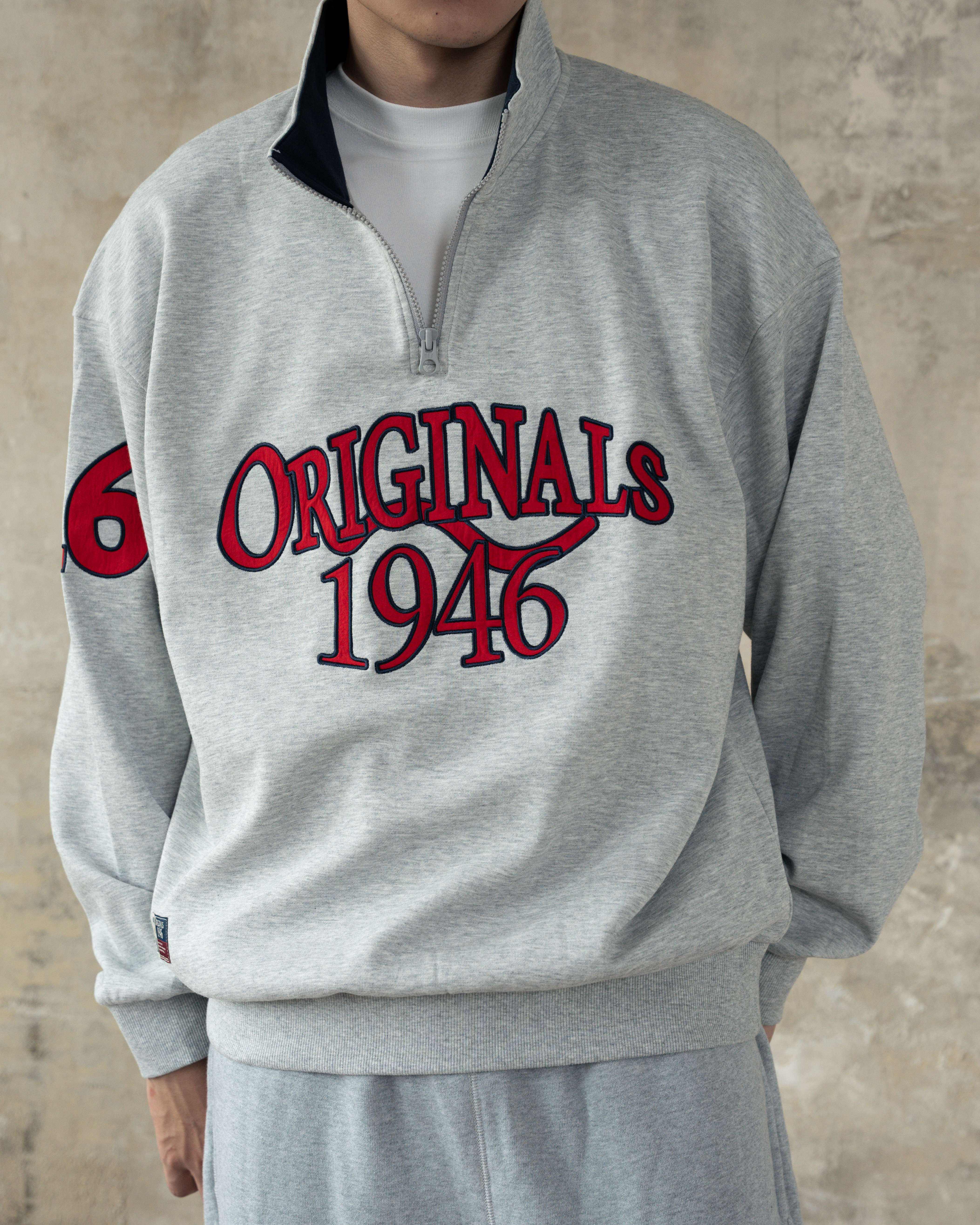 NB. A ORIGINALS 1946 HALF ZIP SWEATER