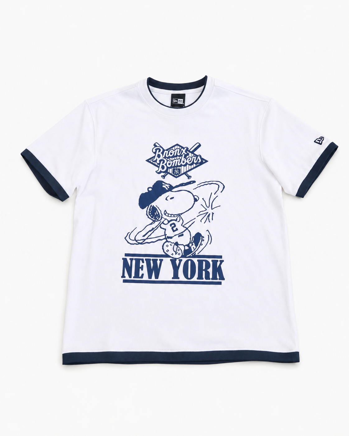NE SNOOPY NY BRONX BOMBERS TSHIRT