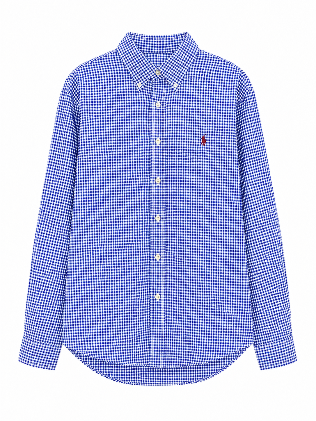 PL KARO RED PONY SHIRT 026 - 17