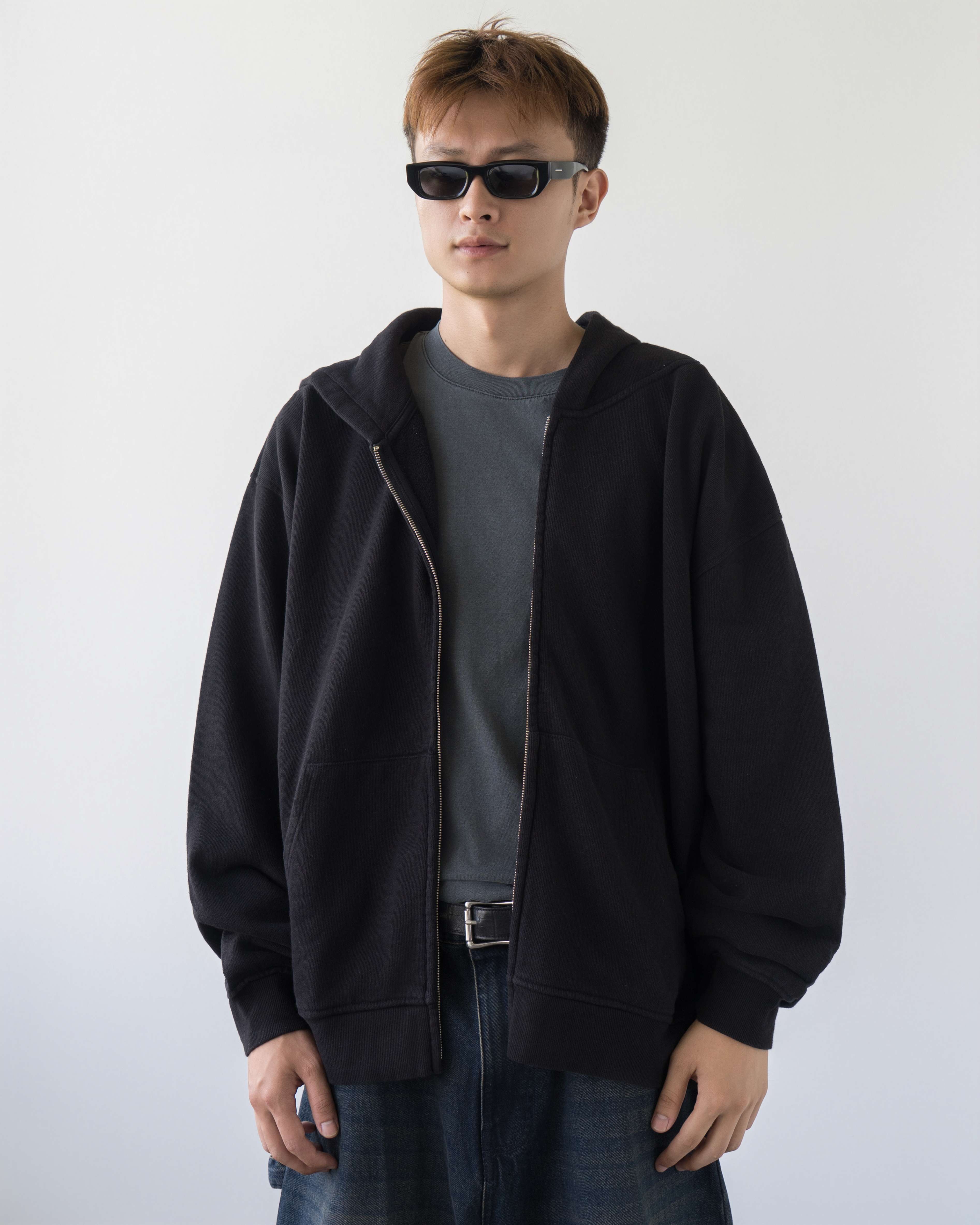 REVENGE BASSIC FULL ZIP HOODIE 48