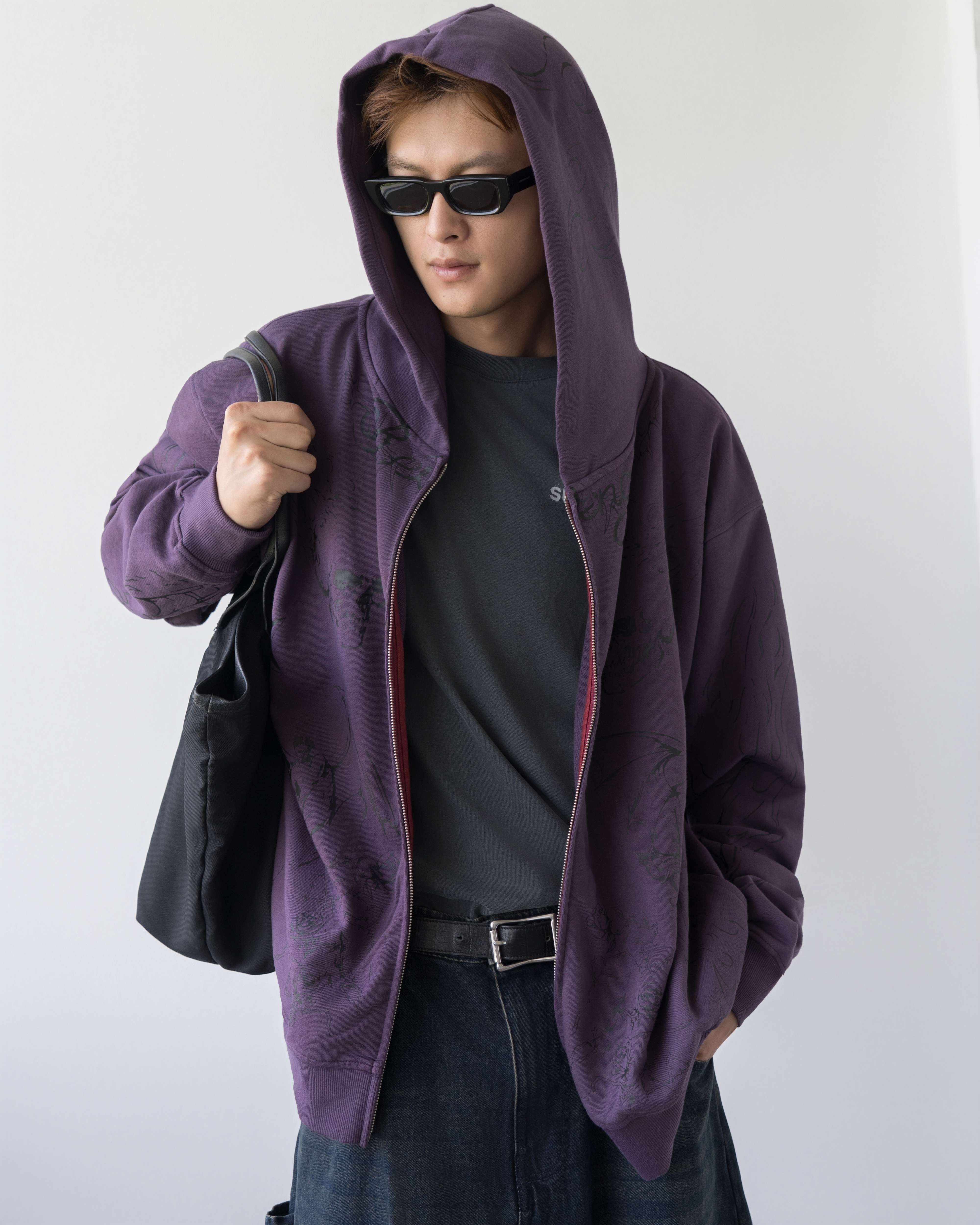 REVENGE FULL ZIP HOODIE 35