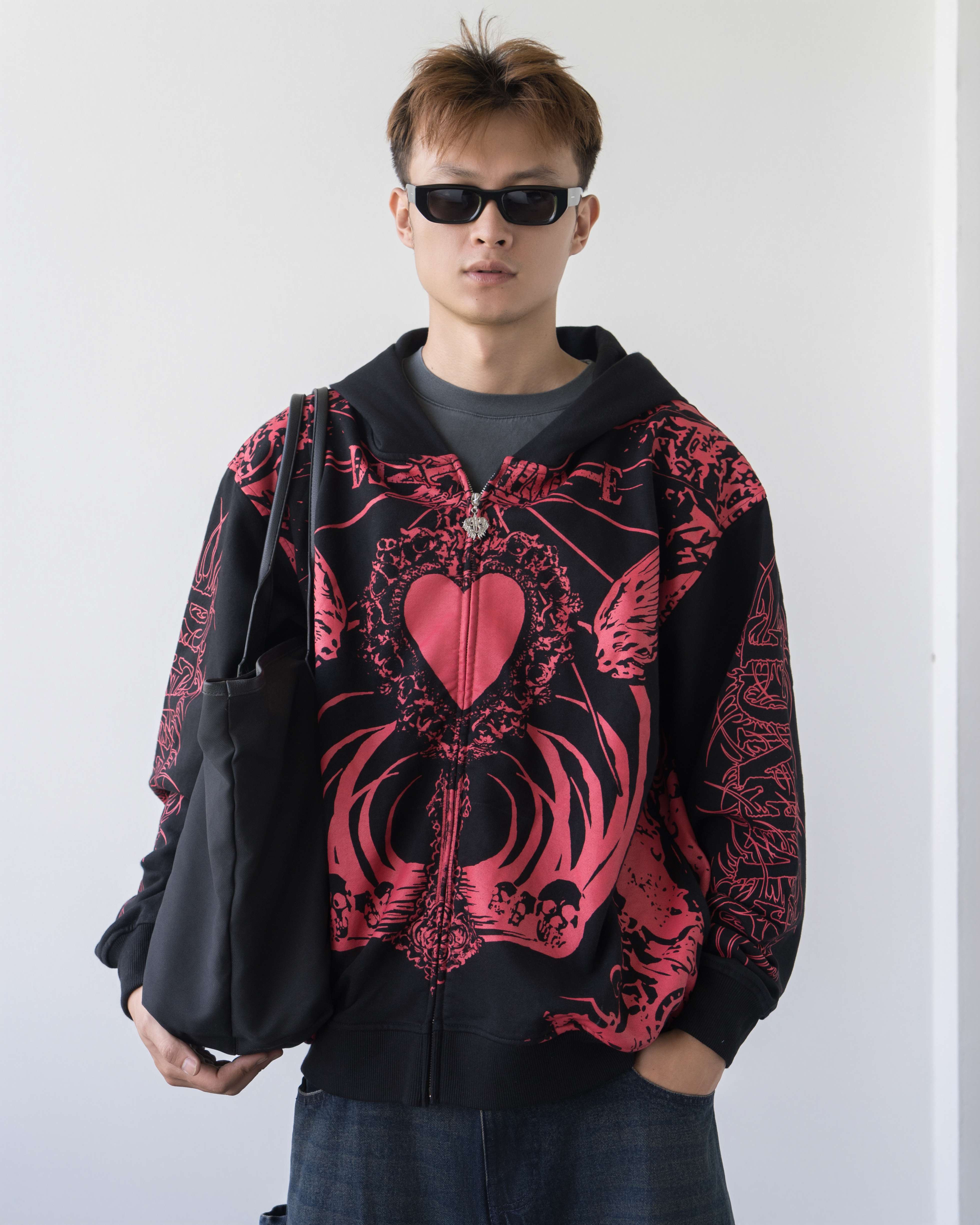 REVENGE FULL ZIP HOODIE 42