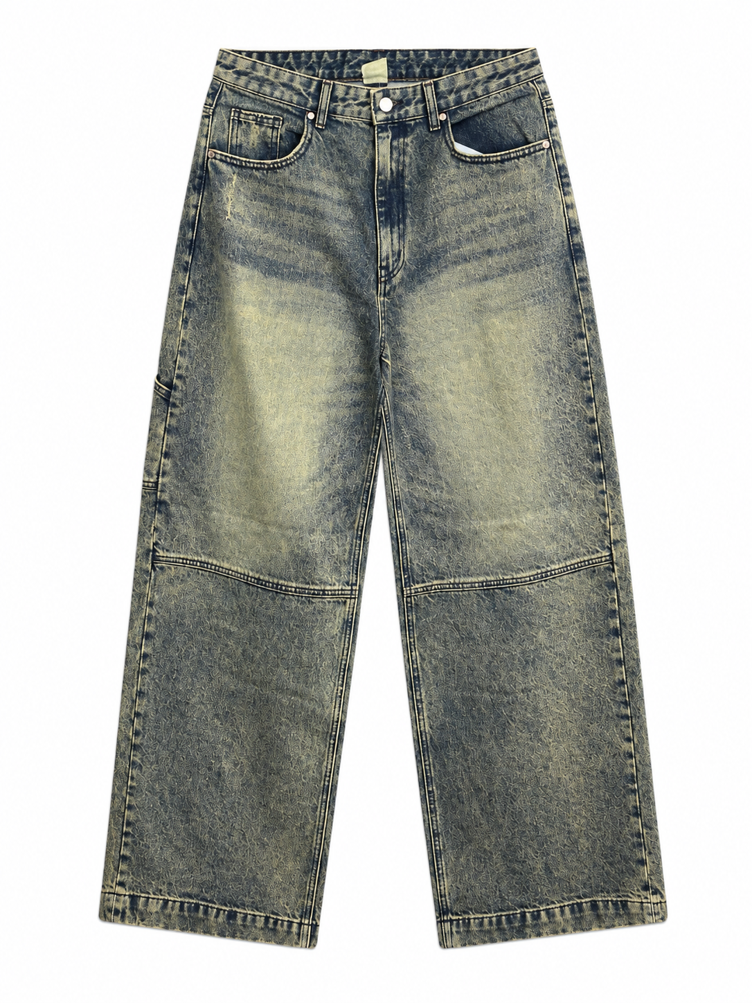 S&S WASHED LOW RISE JEAN
