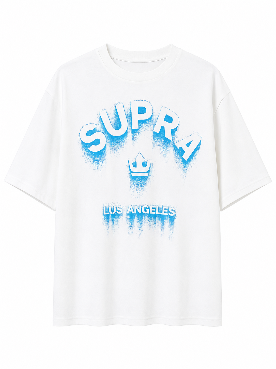 SPR ARCH LOGO GRAPHIC T SHIRT - WHITE - L
