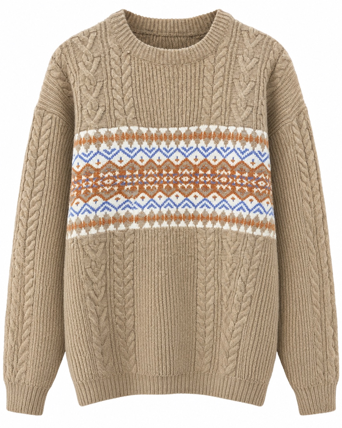 SWEATER CABLE KNIT ML 63