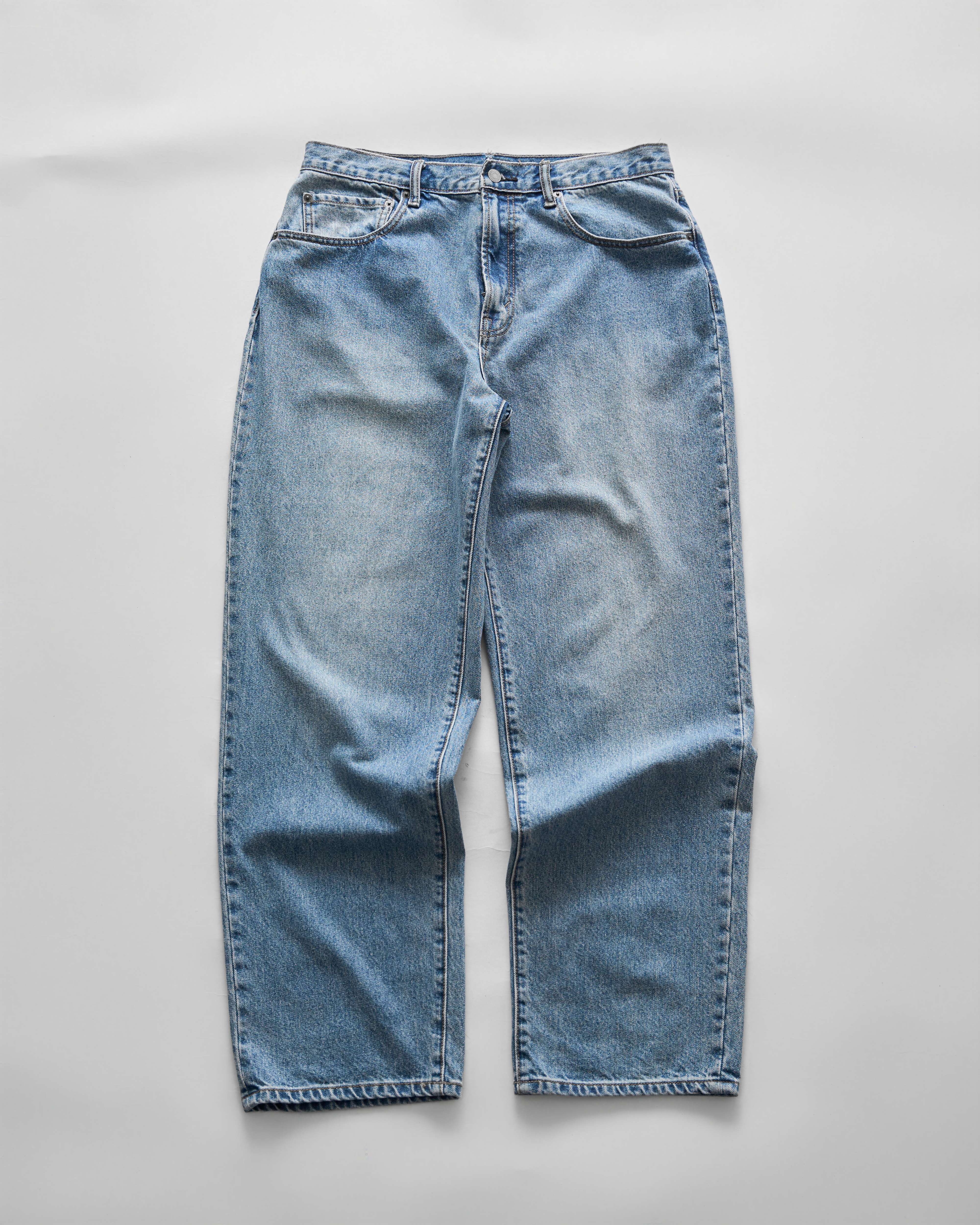 TINT LOOSE JEANS WASHED PANTS