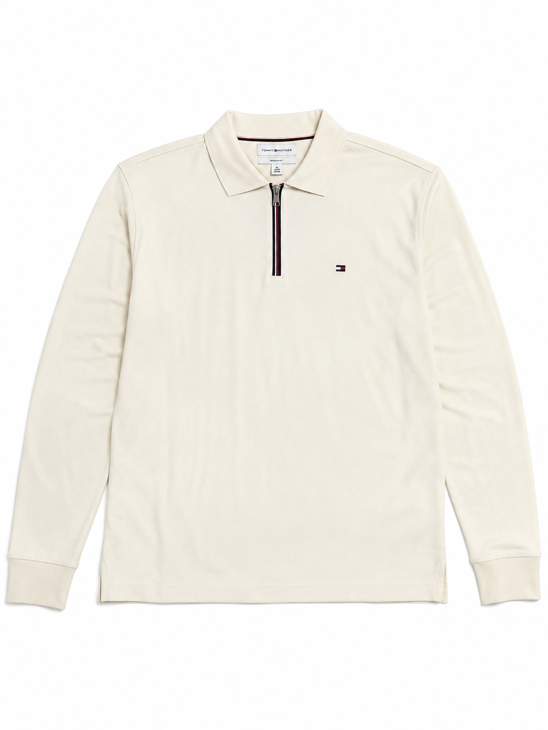 TM ICONIC HALF ZIP REGULAR FIT LONGSLEEVE