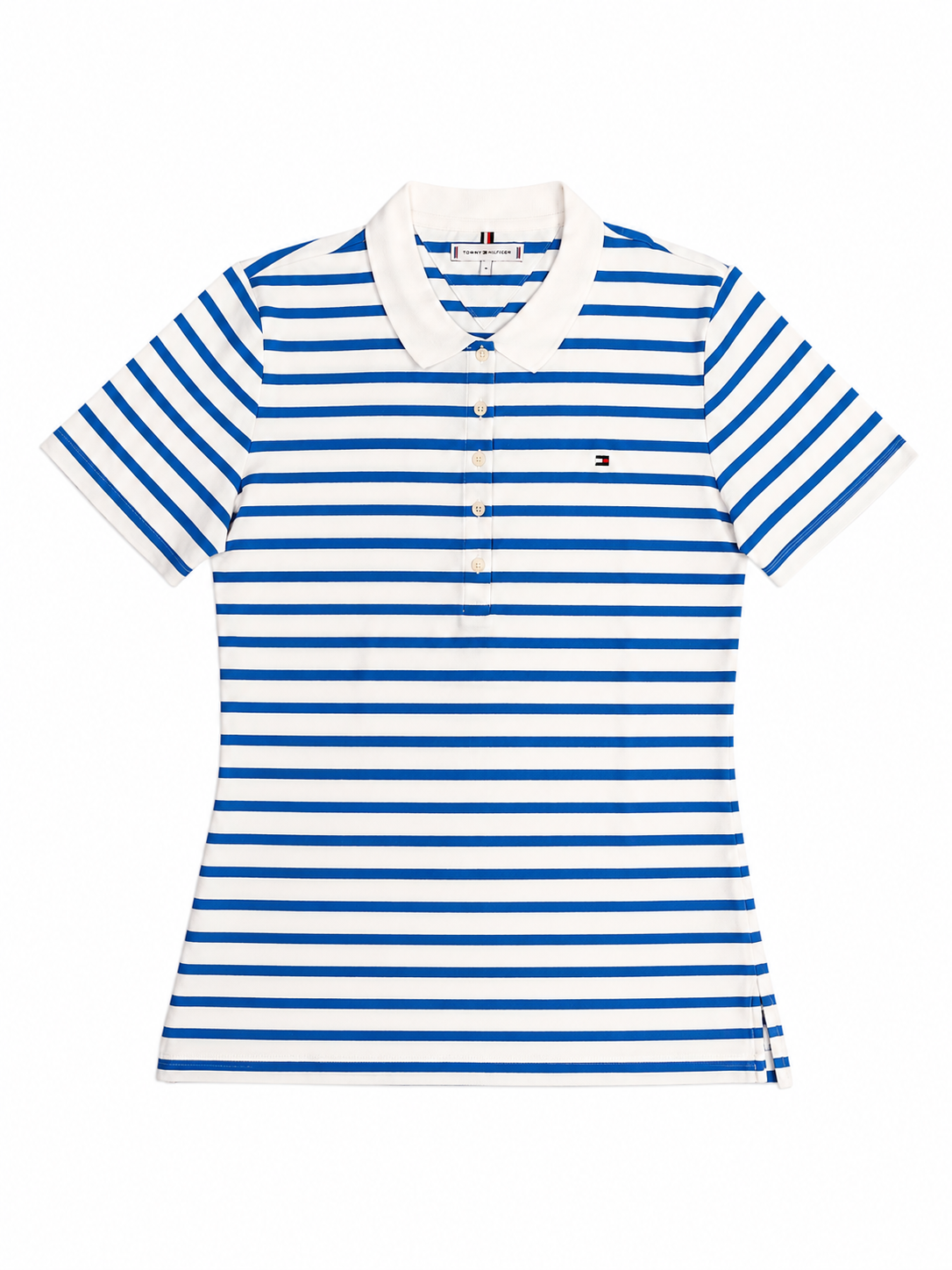 TM ICONIC STRIPED WOMEN POLO SHIRT