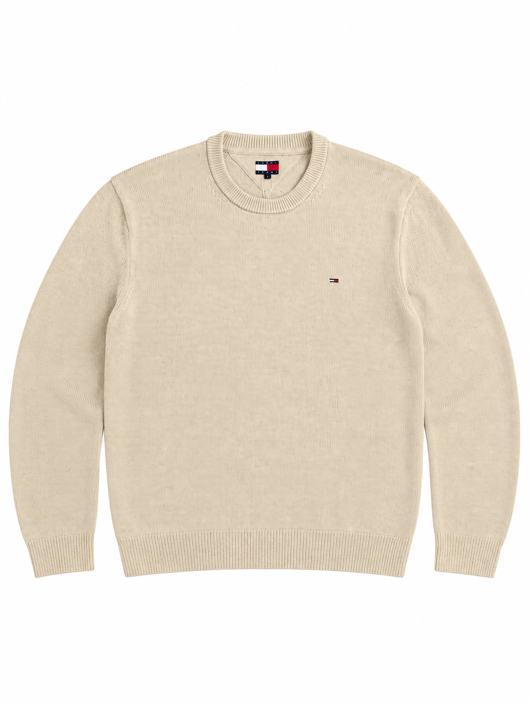 TM JEAN BASSIC ICONI.C LOGO KNIT SWEATER