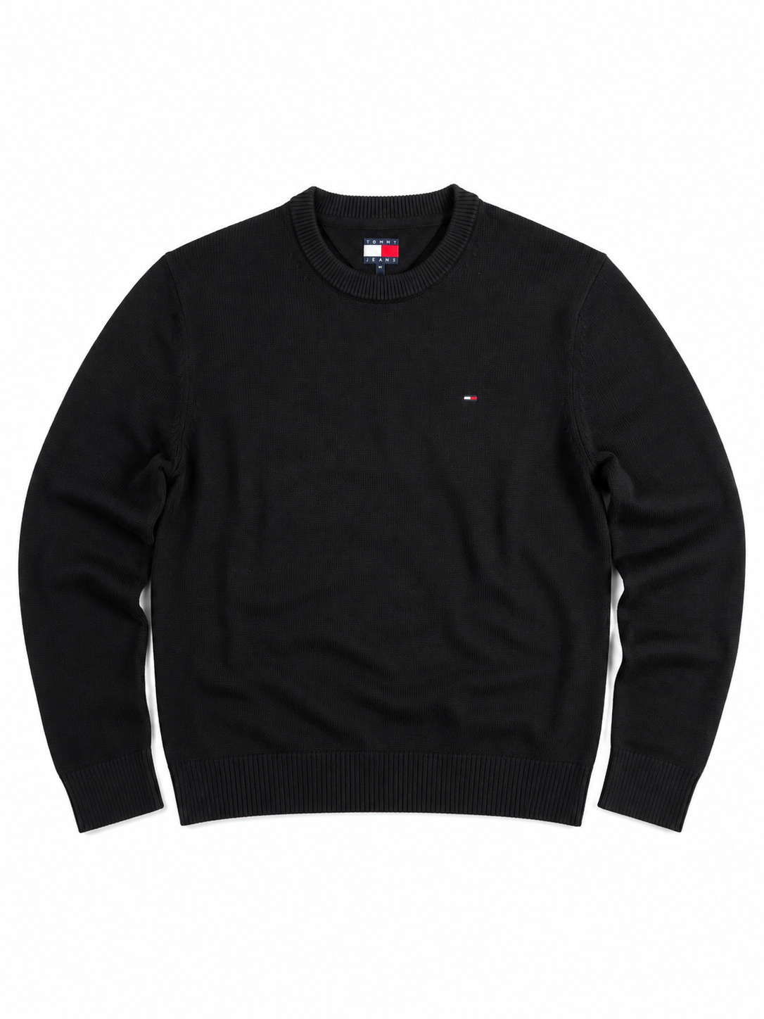 TM JEAN BASSIC ICONIC LOGO KNIT SWEATER