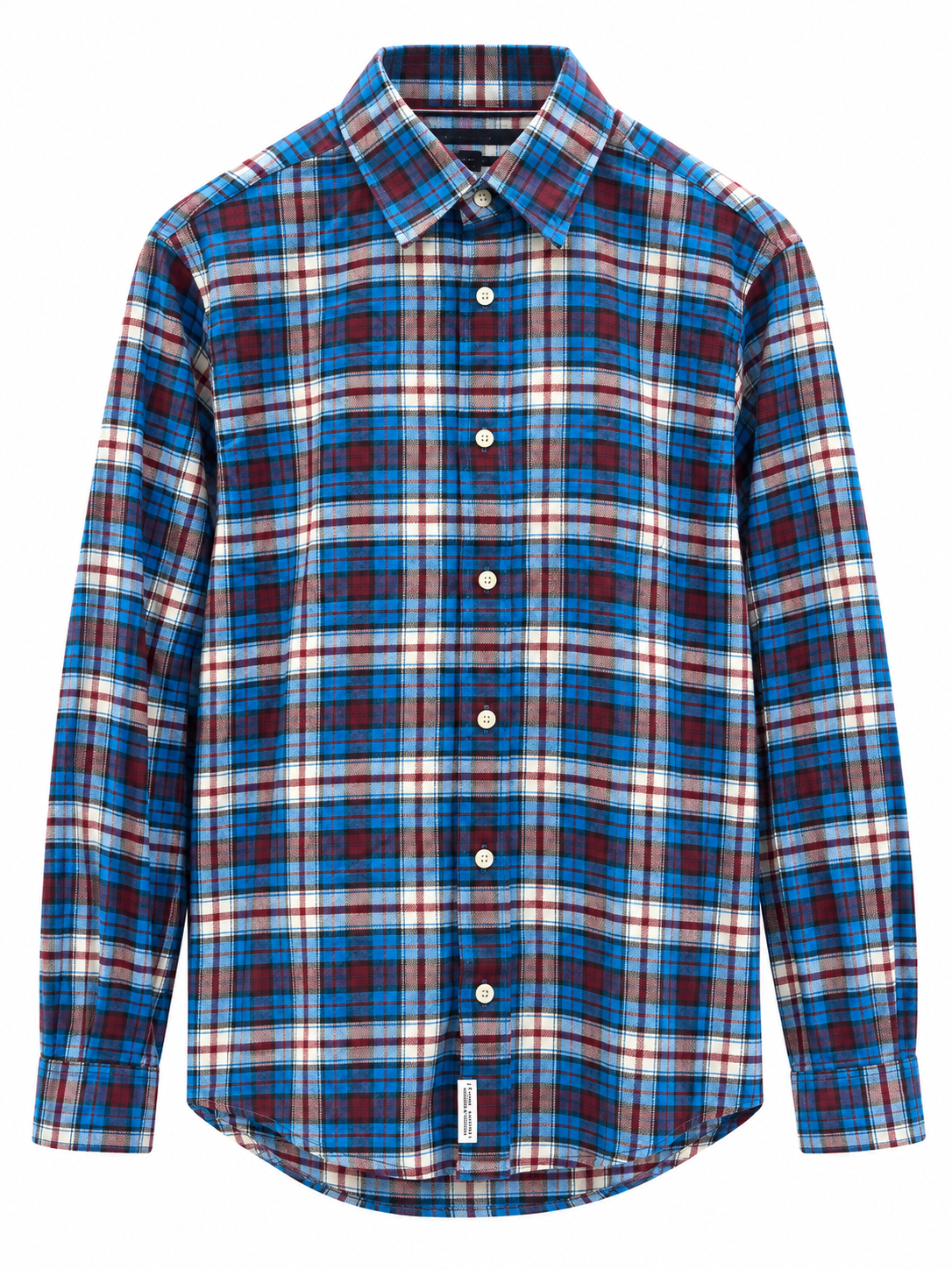 TM KARO BLUE SHIRT 09 - 15