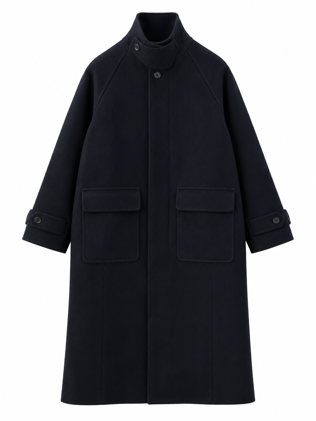 URBANTY TWEED PEACOAT STRAPJACKET