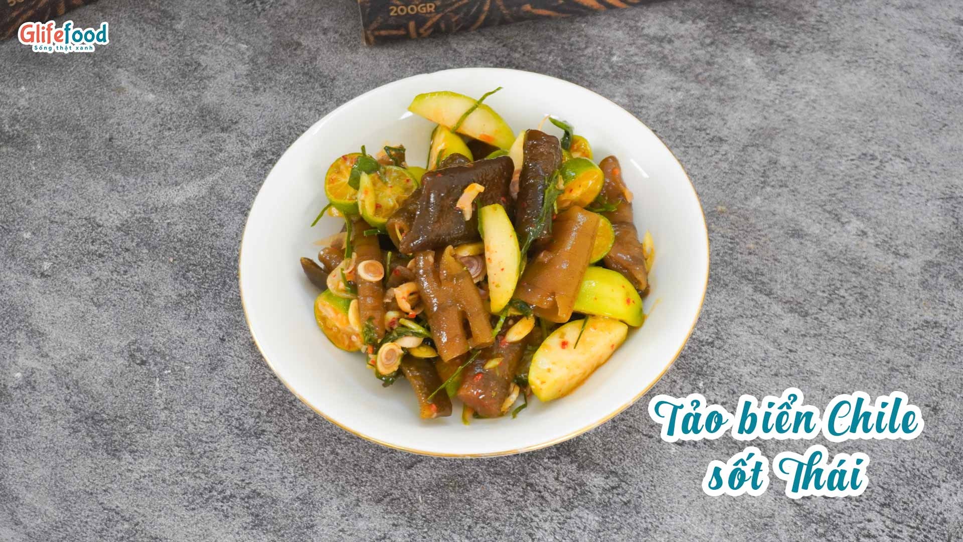 TẢO BIỂN SỐT THÁI CHUA CAY