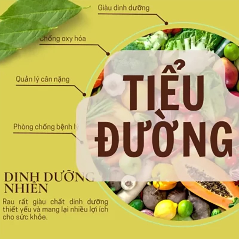 Ăn chay giúp giảm nguy cơ mắc bệnh tiểu đường