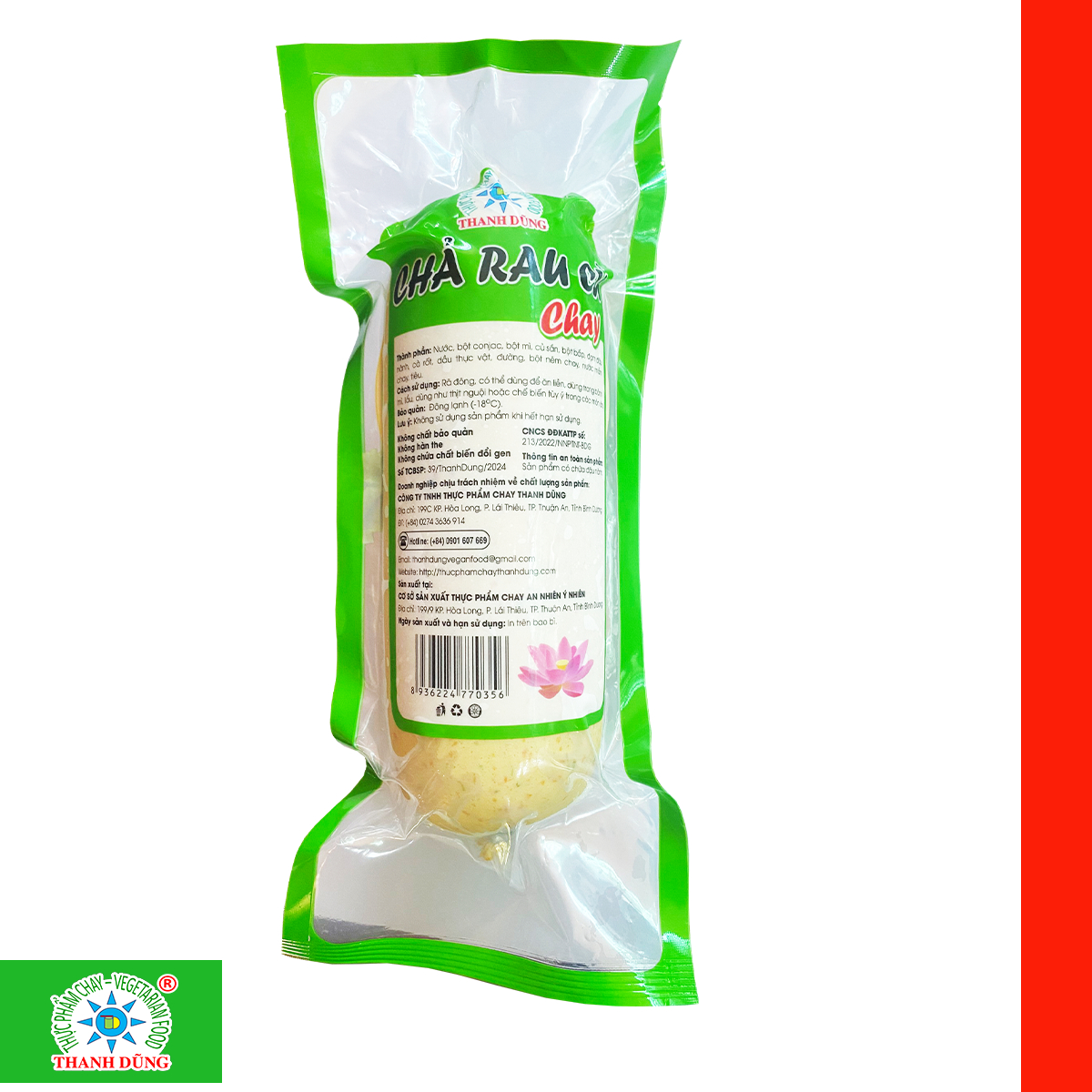 Chả Rau Củ Chay Thanh Dũng 500gr