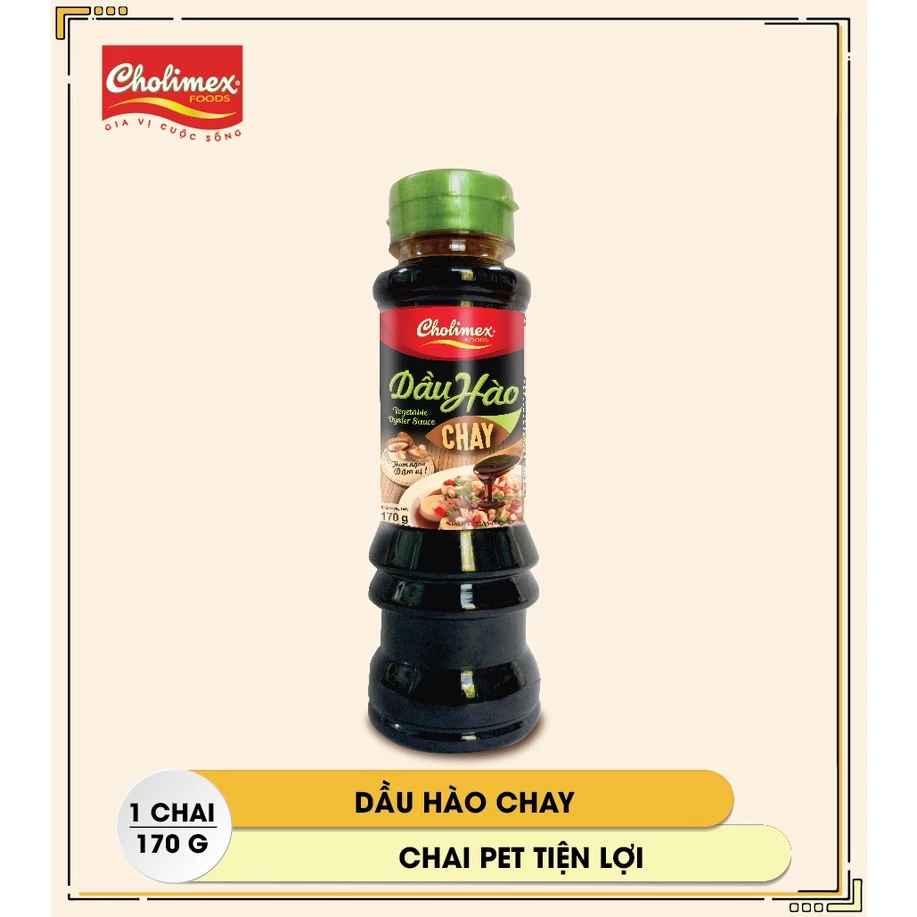 Dầu Hào Chay Cholimex chai pet 170g