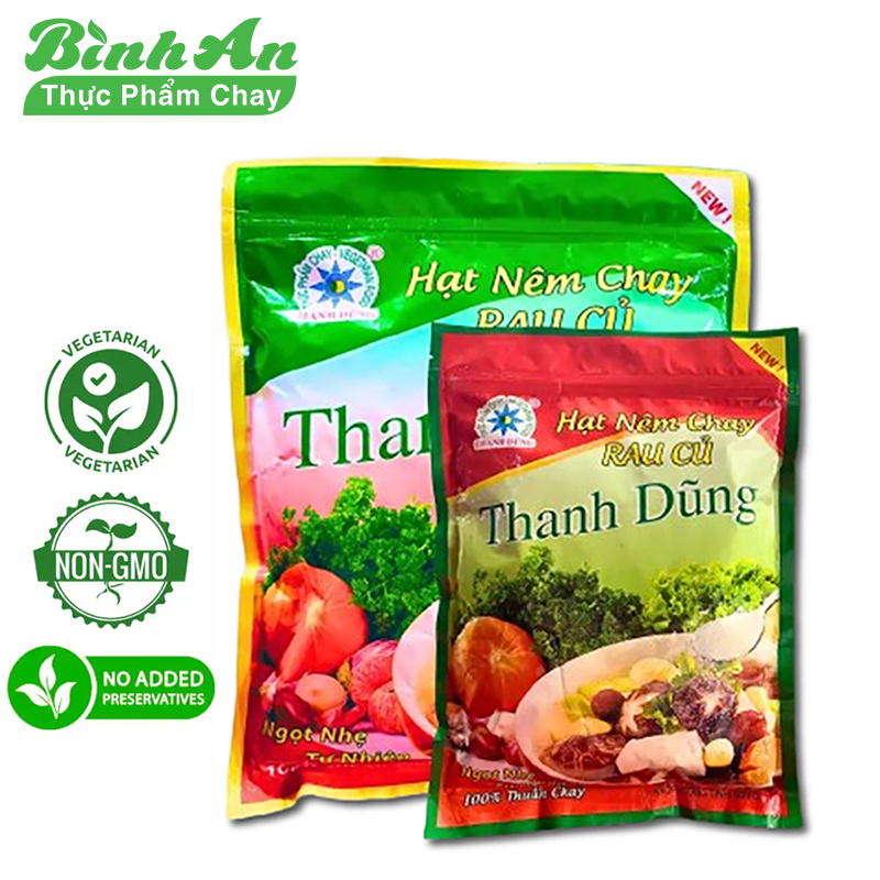 Hạt Nêm Chay Rau Củ Thanh Dũng gói 500gr