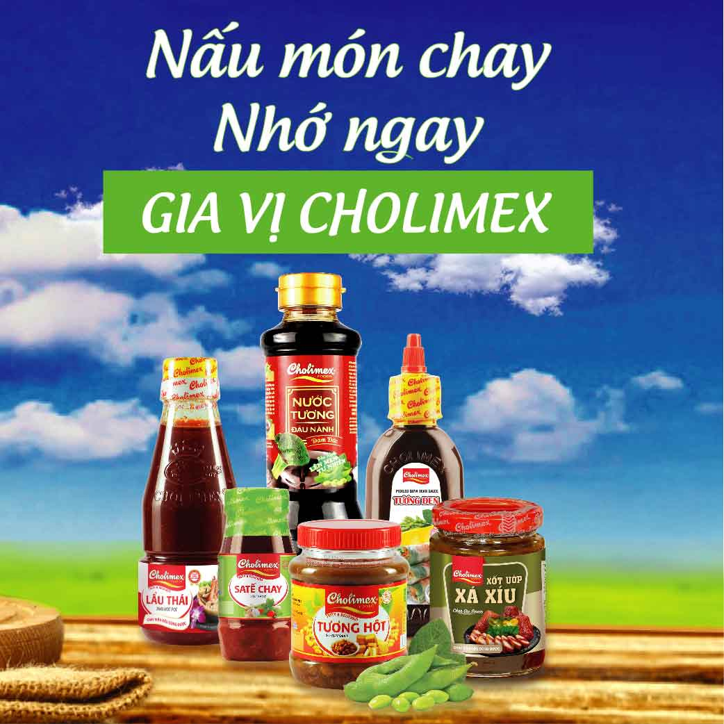 Nước Mắm Chay Cholimex chai thuỷ tinh 245ml