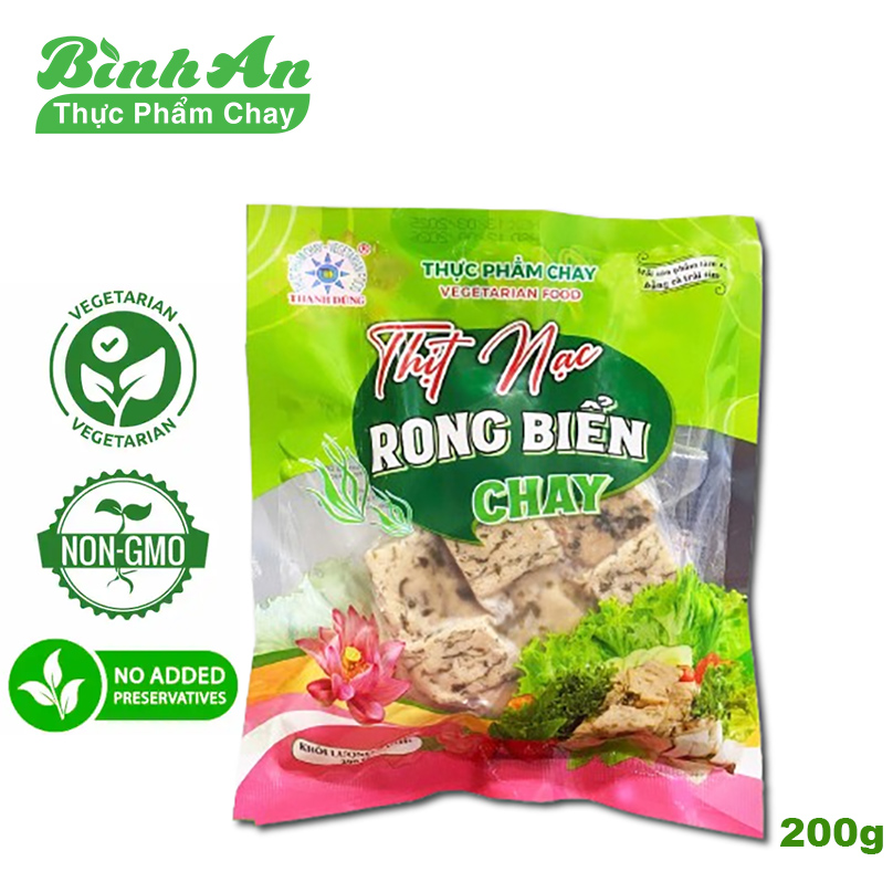 Thịt Nạc Rong Biển Chay Thanh Dũng gói 250gr