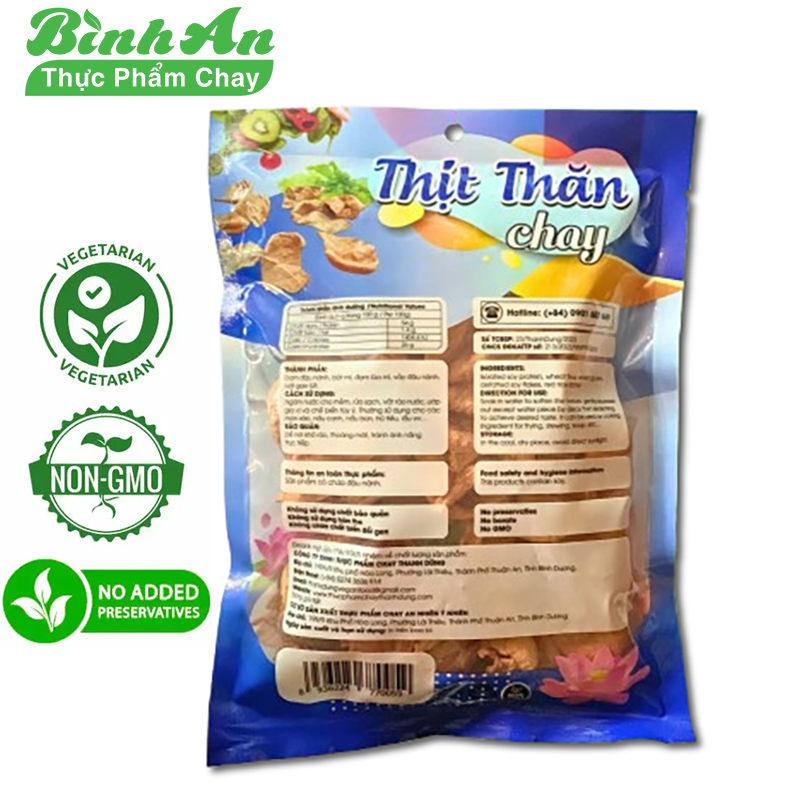 Thịt Thăn Chay Thanh Dũng gói 100gr