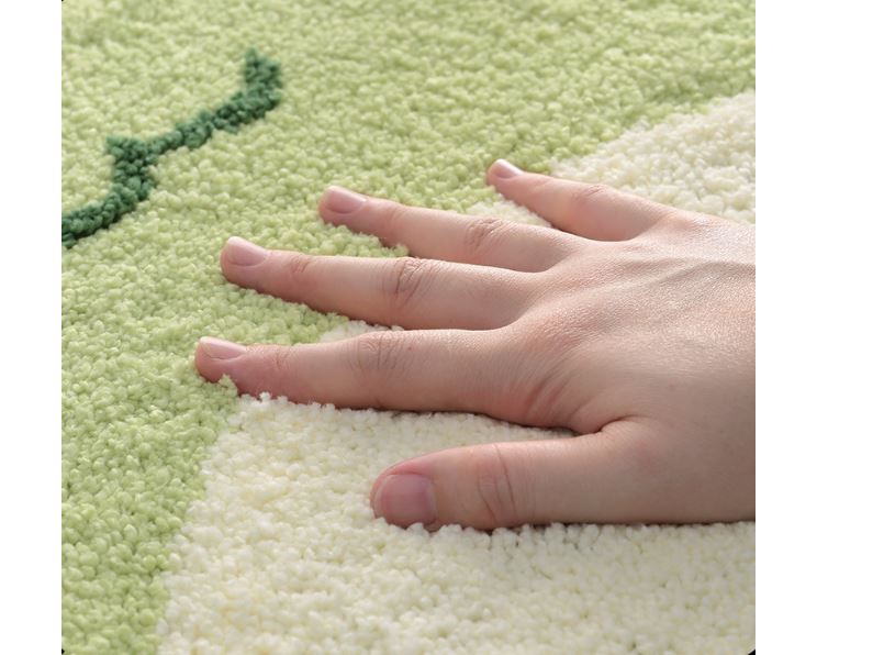 Thảm Lông chùi chân, thảm nhà tắm, thảm cửa ra vào Cao Cấp - Ếch xanh