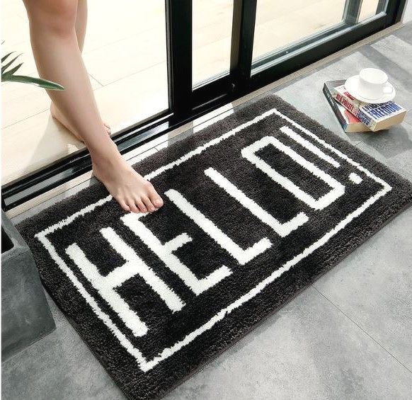 Thảm Lông chùi chân, thảm nhà tắm, thảm cửa ra vào Cao Cấp - HELLO