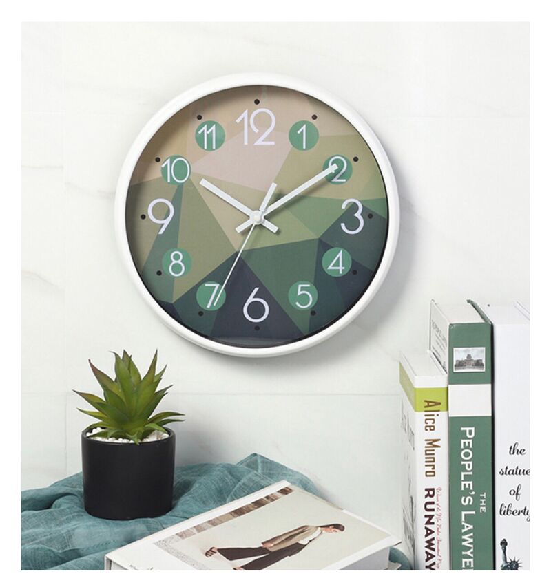 Đồng Hồ Treo Tường Cao Cấp Phong Cách Hiện Đại Dành Cho Phòng Khách - Green