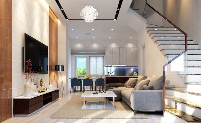 Xu hướng thiết kế nội thất nhà phố đẹp hiện đại năm 2019