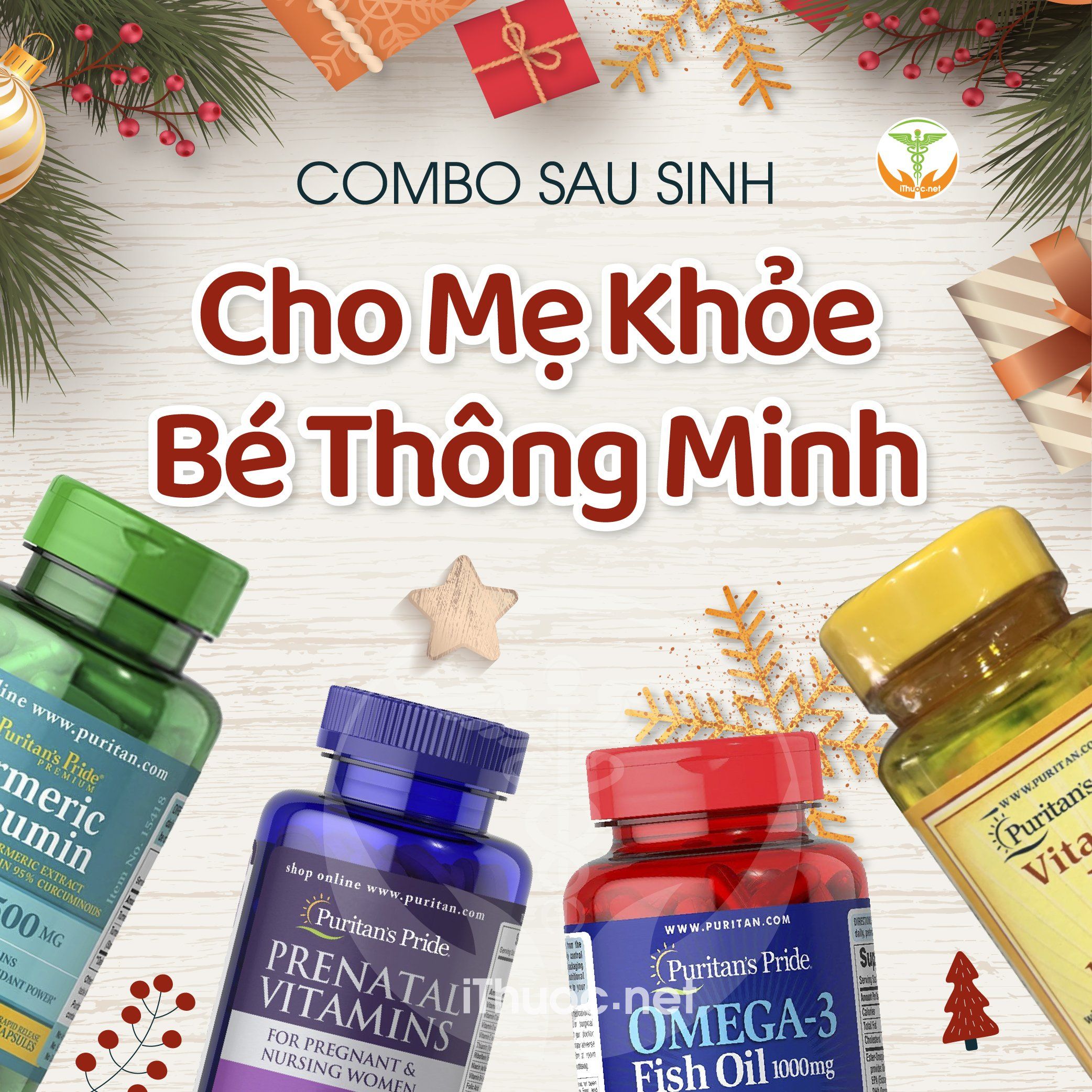 Bộ sản phẩm dành cho mẹ sau sinh