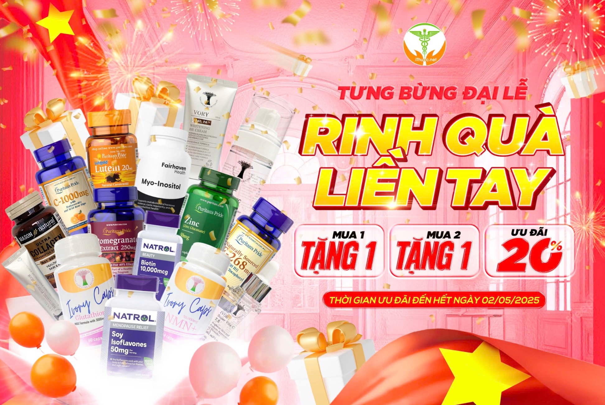 Ưu đãi nhân ngày Thống nhất đất nước