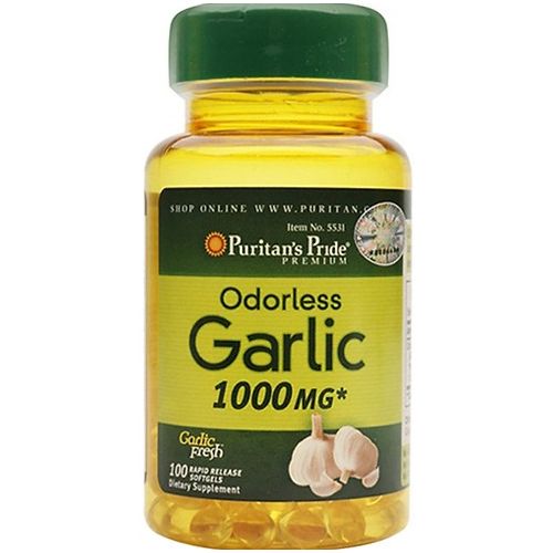 Tinh dầu tỏi không mùi Odorless Garlic 1000mg