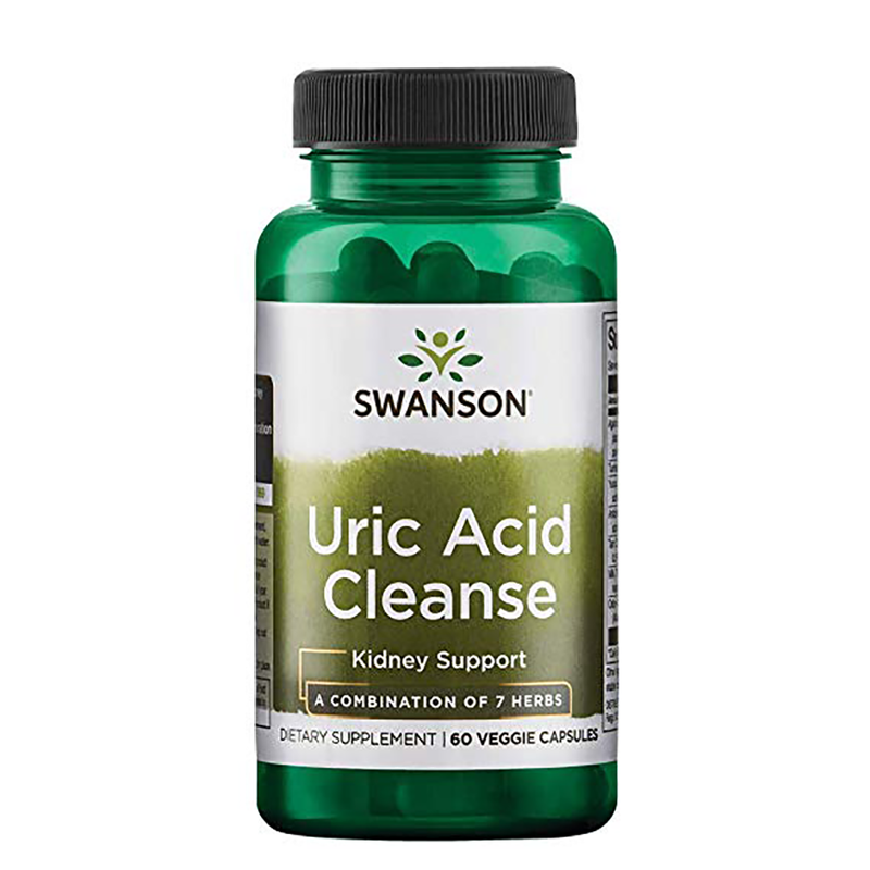 Hỗ trợ Gout Swanson Uric Acid Cleanse 60v