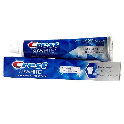 Kem đánh trắng răng Crest 3D White - Advanced Triple Whitening