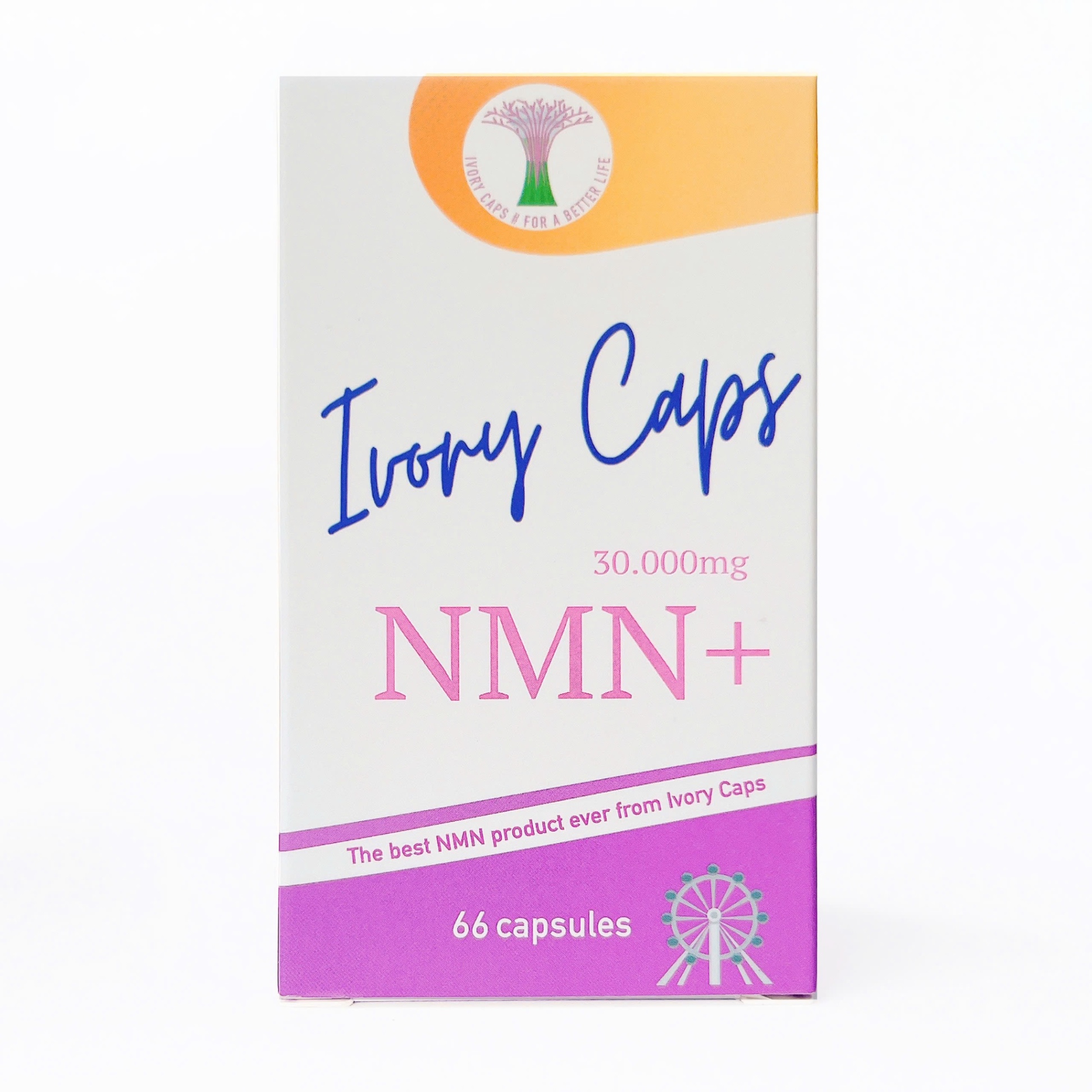 Ivory Caps NMN+ 30.000mg nâng cao sức khoẻ, đảo ngược lão hoá