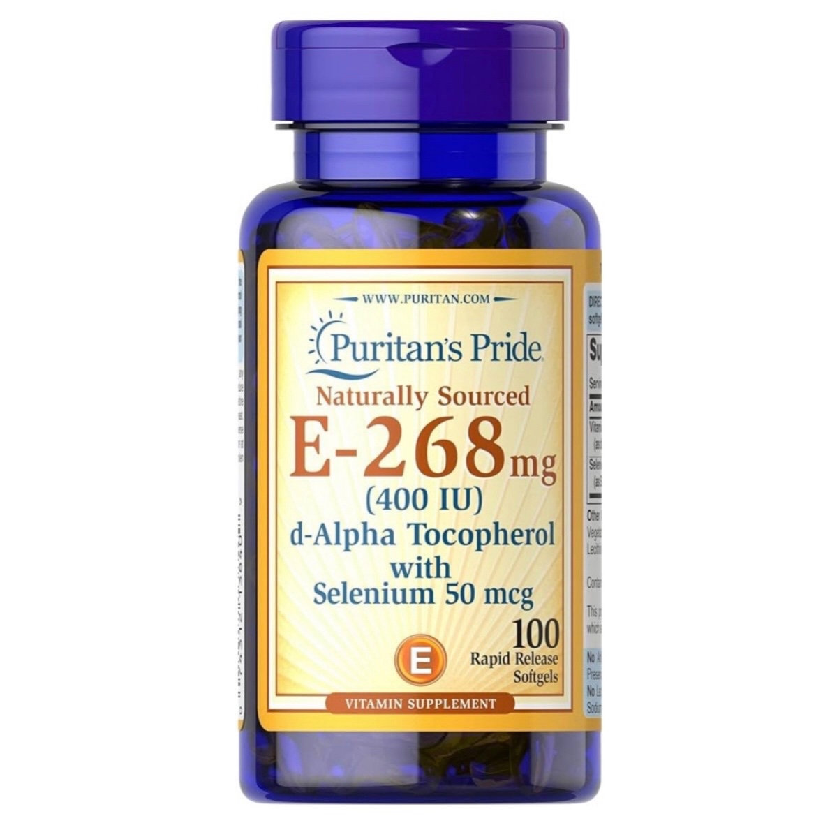 Vitamin E Selen thiên nhiên 268mg