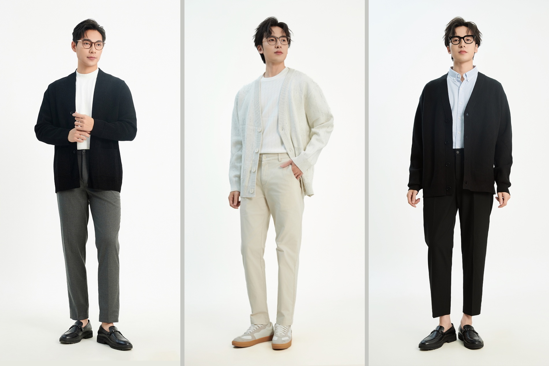 Áo Cardigan Nam: Xu Hướng Mùa Thu Đông Không Thể Bỏ Qua