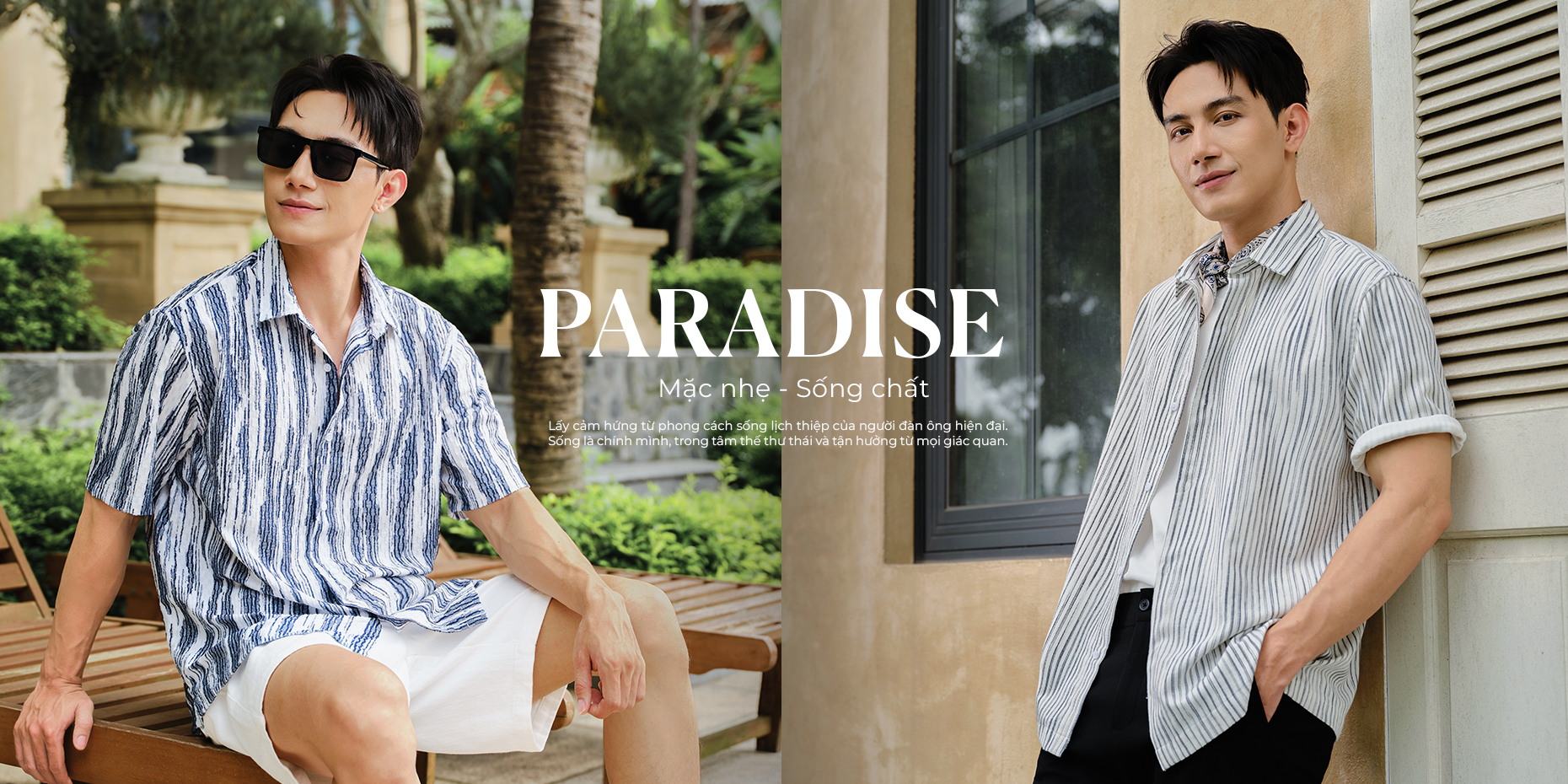 Banner trang chủ - BST Paradise