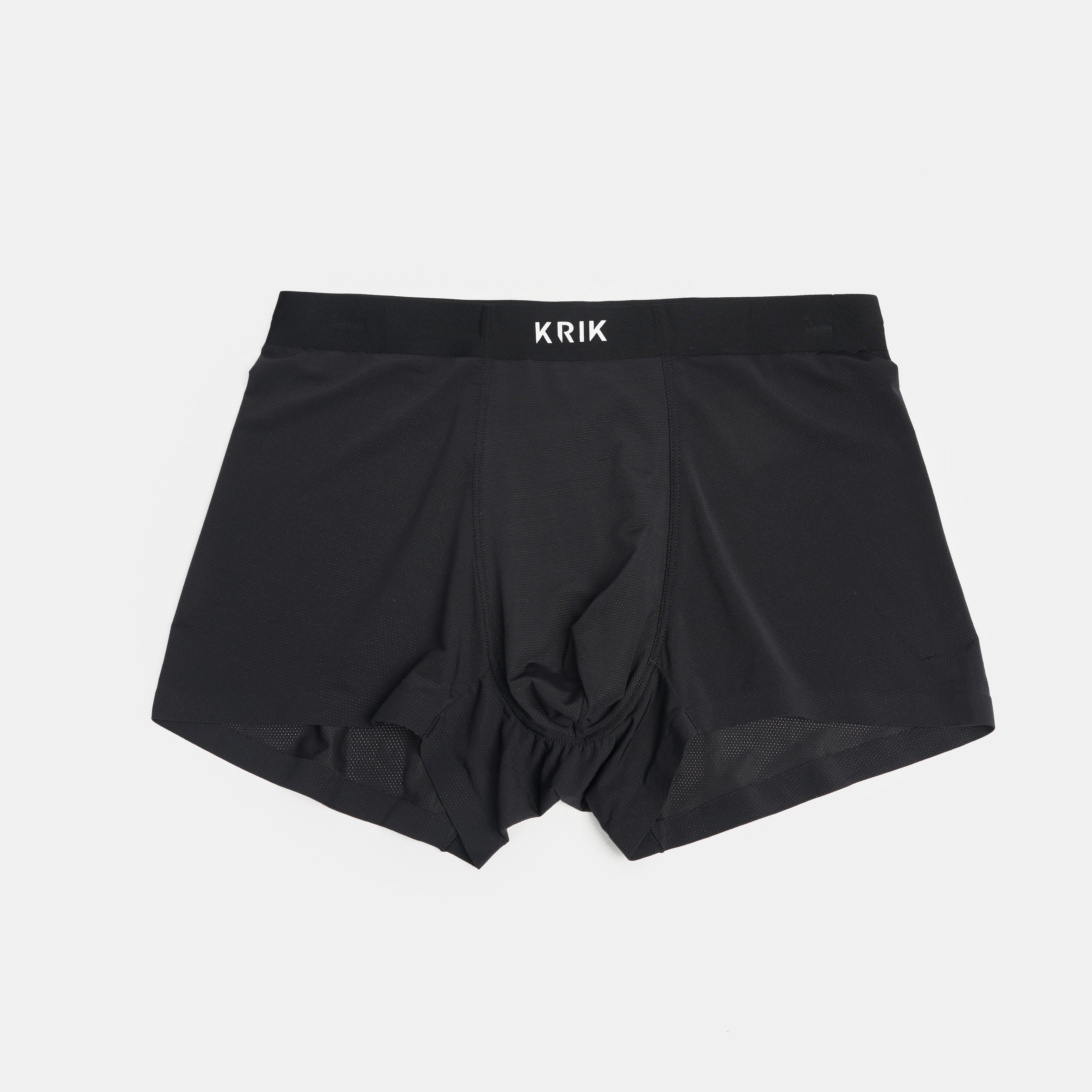 Quần Boxer Nam Krik 9602 - Đen - 2XL