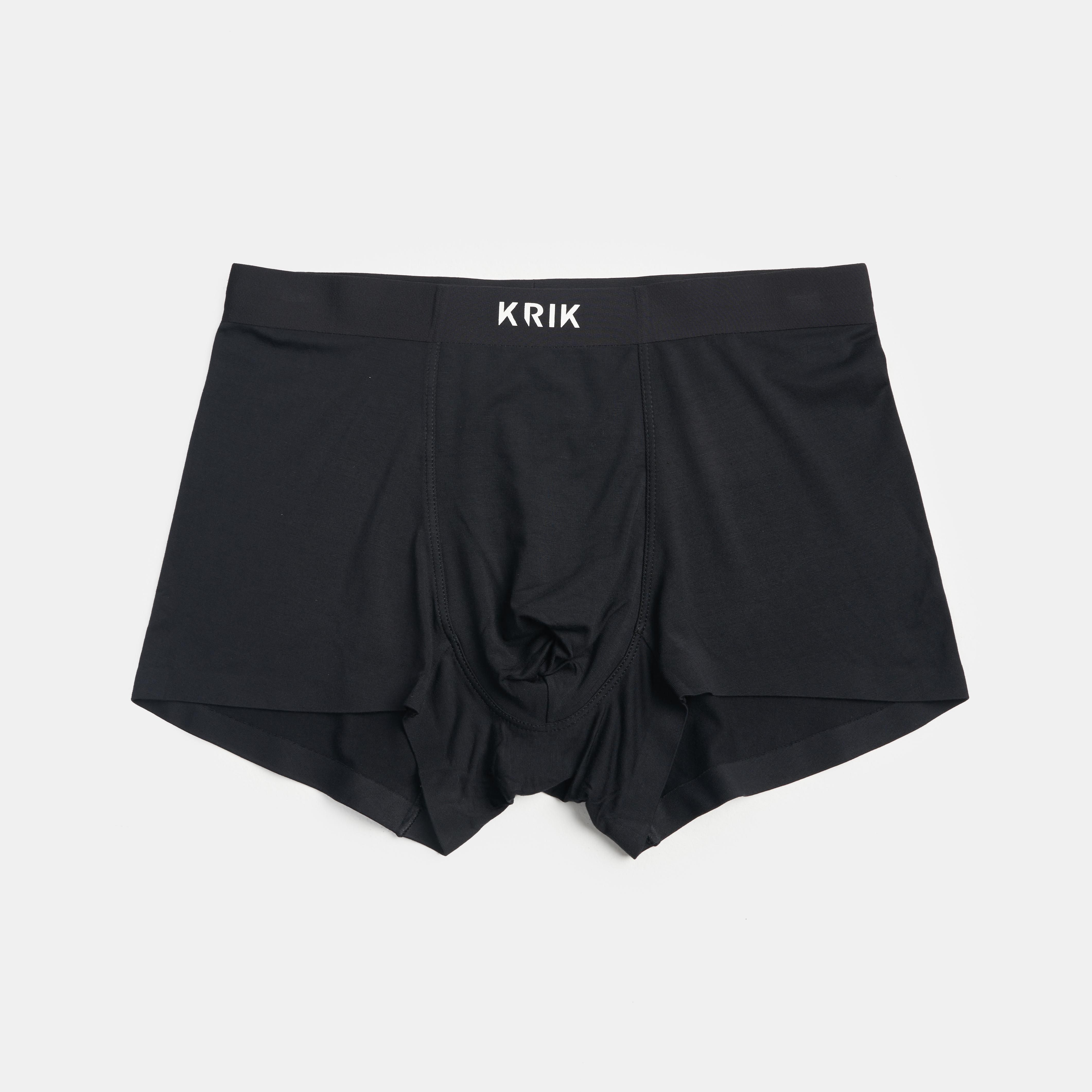 Quần Boxer Nam Krik 9601 - Đen - 2XL