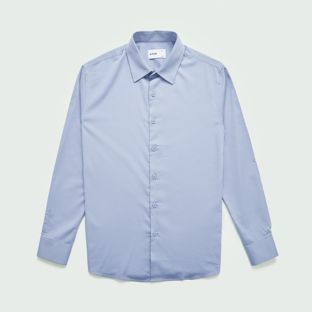 Áo Sơ Mi Cổ Đức Dài Tay Slim 3093